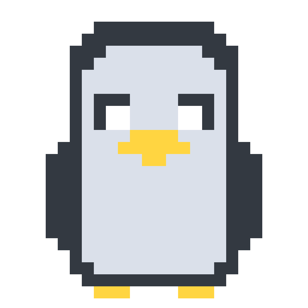 this is a picture of a penguin (logo)