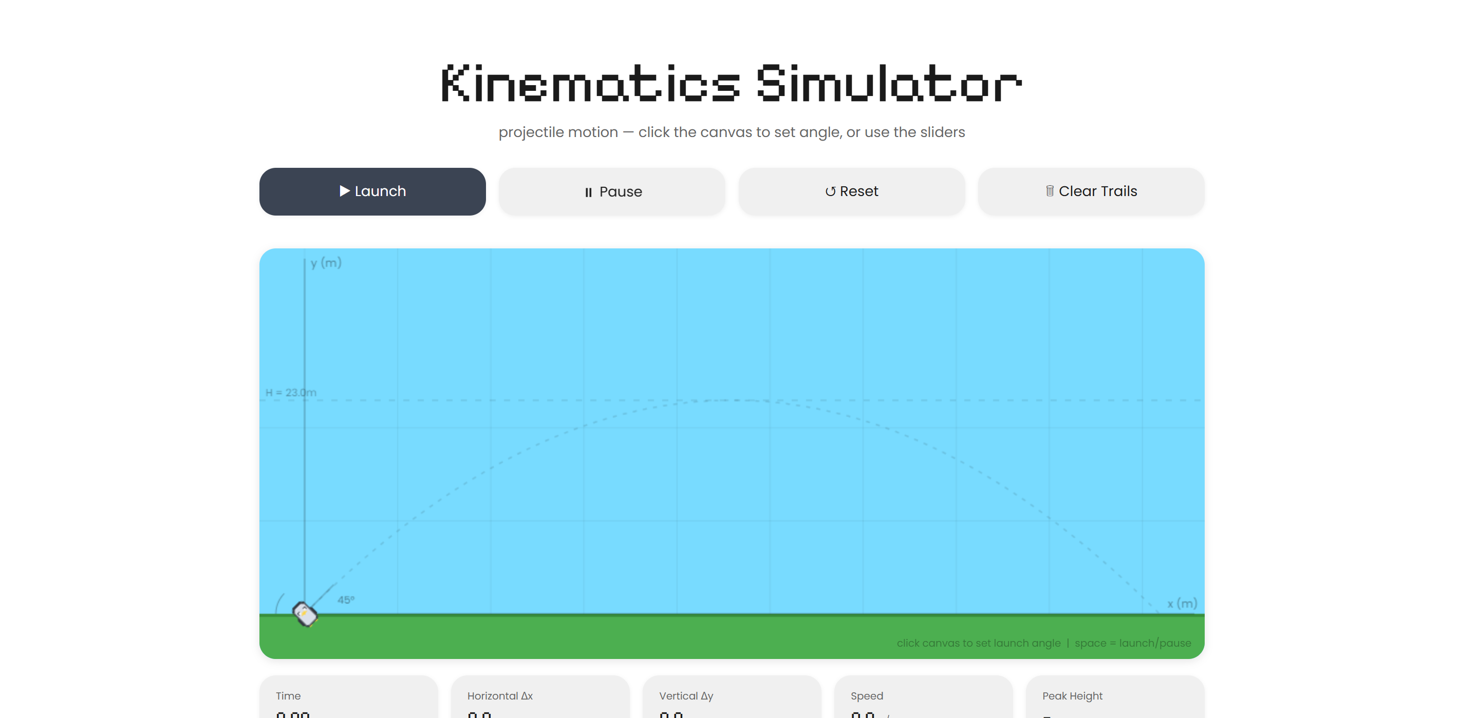 Kinematics Simulator preview